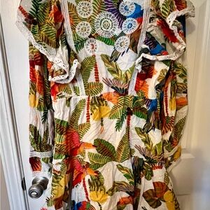 Colorful Tropical Farm Rio Dress